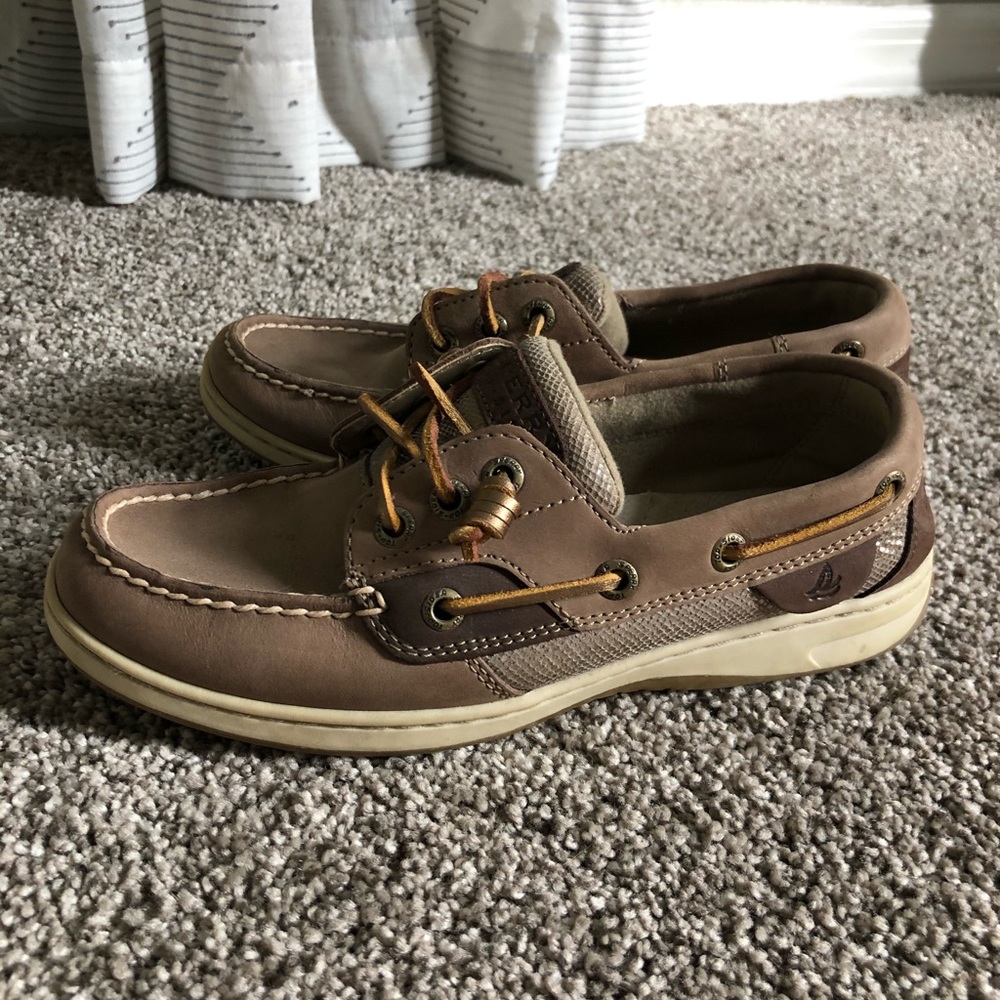 Leather sperry’s top-sider